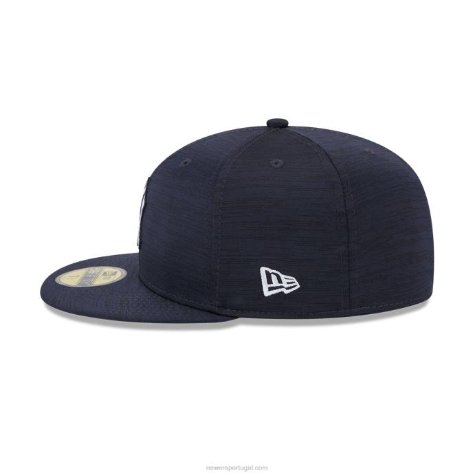 FFTN10 New Era boné New York Yankees mlb clubhouse azul 59fifty