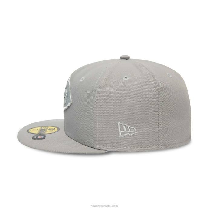 FFTN1102 New Era kansas city chiefs team spotlight boné cinza 59fifty