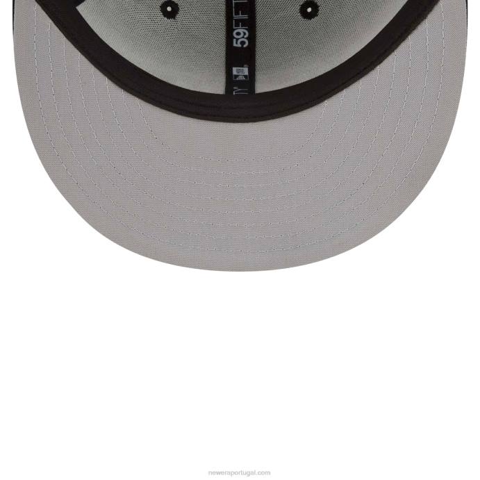 FFTN1103 New Era la dodgers mlb prática de rebatidas boné preto 59fifty