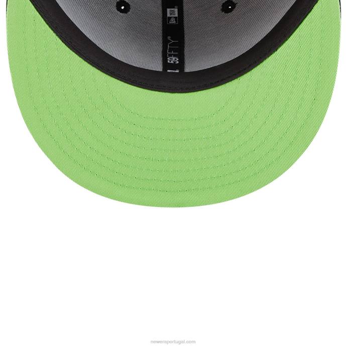 FFTN1107 New Era boné preto rick and morty 59fifty