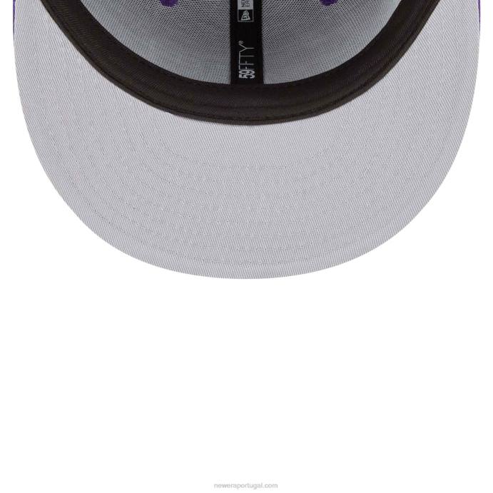 FFTN1108 New Era boné justo arizona diamondbacks stateview roxo 59fifty
