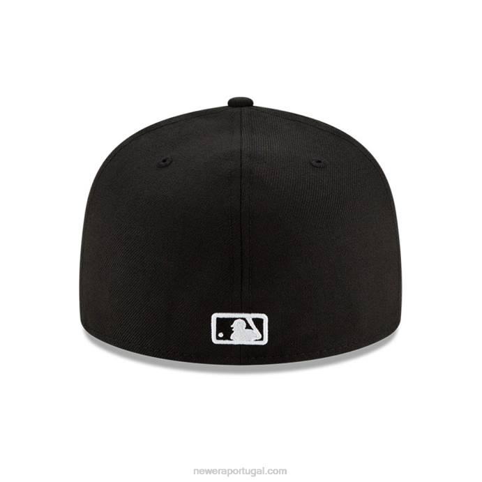 FFTN1117 New Era la dodgers paper planes x mlb boné preto 59fifty