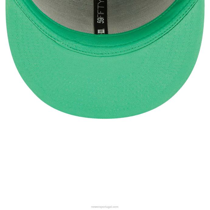 FFTN1119 New Era boné ajustado azul marinho 59fifty Atlanta Braves Citrus Pop