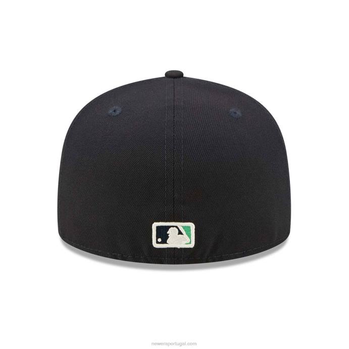 FFTN1119 New Era boné ajustado azul marinho 59fifty Atlanta Braves Citrus Pop
