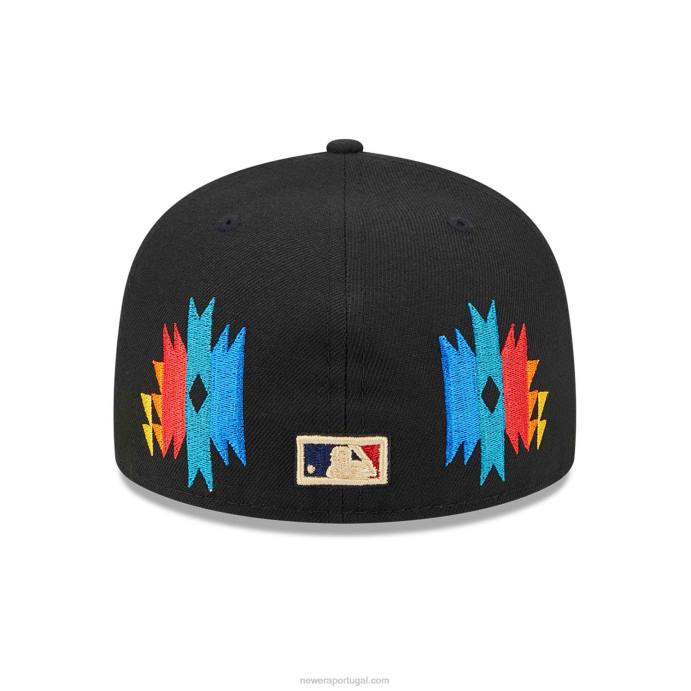 FFTN1122 New Era boné justo arizona Diamondbacks Southwestern Black 59fifty