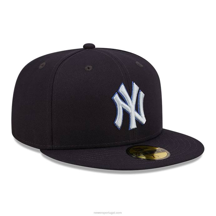 FFTN1123 New Era Boné New York Yankees monocamo navy 59fifty
