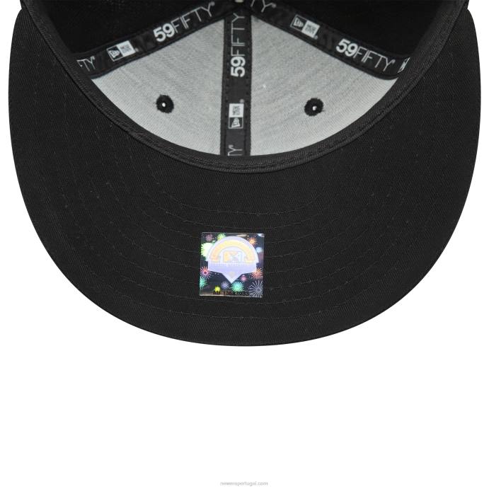 FFTN1125 New Era boné justo Lakeland Tigers milb preto 59fifty