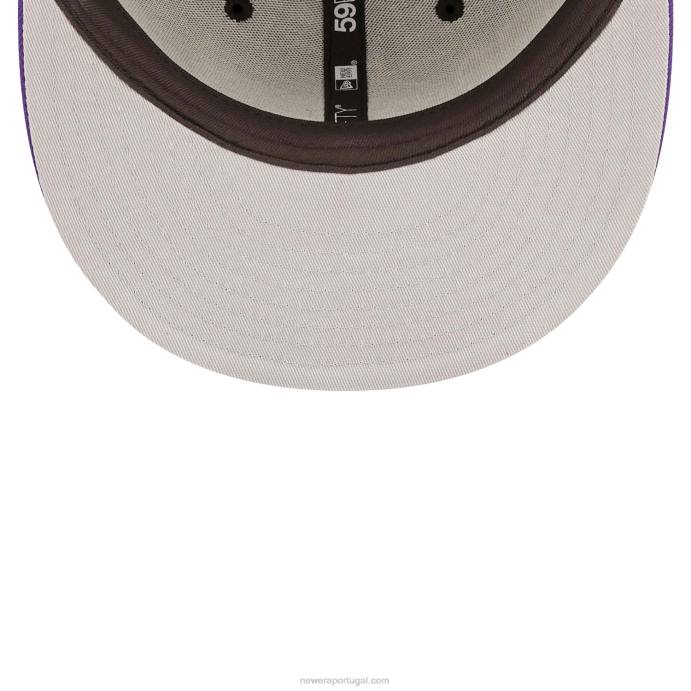 FFTN1129 New Era boné la lakers nba tip off 2022 preto 59fifty