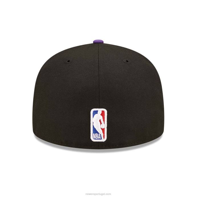 FFTN1129 New Era boné la lakers nba tip off 2022 preto 59fifty