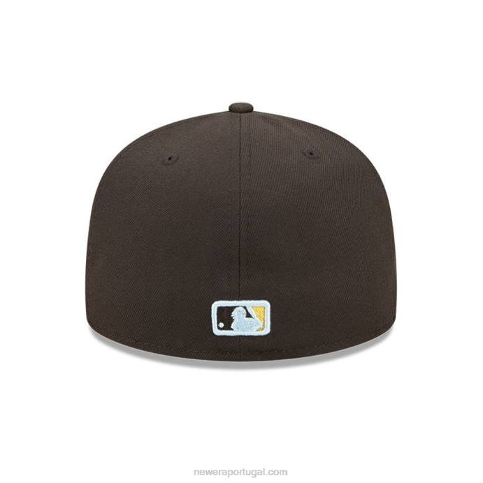 FFTN112 New Era boné justo pittsburgh pirates mlb cloud black 59fifty