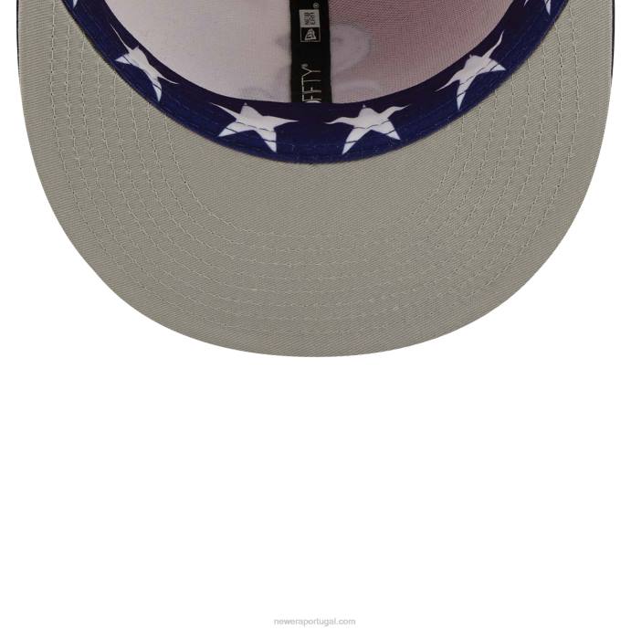 FFTN1138 New Era Boné chicago white sox pinwheel americana red 59fifty