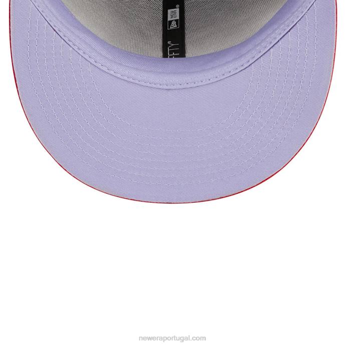FFTN1144 New Era boné justo atlanta braves mlb pop sweat navy 59fifty