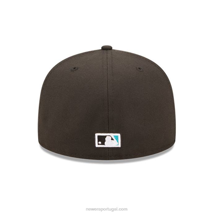 FFTN1146 New Era boné justo miami marlins comic cloud preto 59fifty