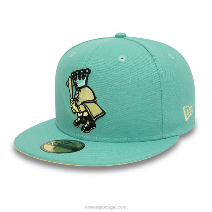 FFTN1147 New Era Boné kansas city royals turquesa pastel 59fifty