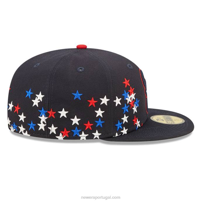 FFTN1149 New Era boné justo milwaukee bucks nba americana navy 59fifty