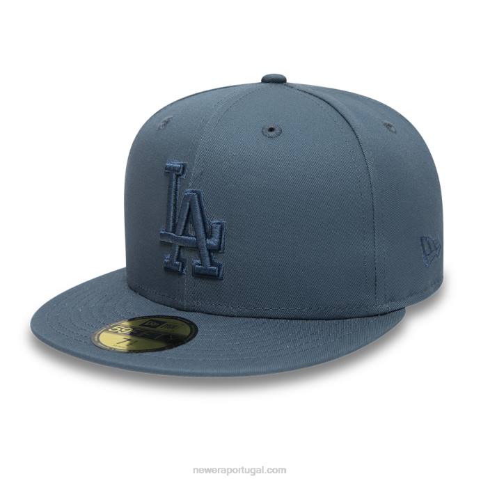 FFTN114 New Era boné la dodgers world series azul tonal 59fifty