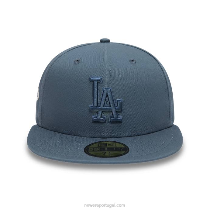 FFTN114 New Era boné la dodgers world series azul tonal 59fifty