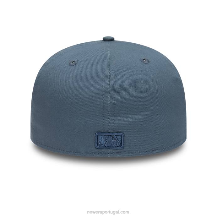 FFTN114 New Era boné la dodgers world series azul tonal 59fifty
