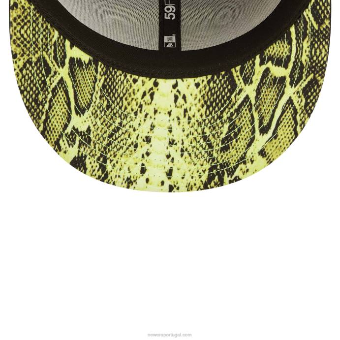 FFTN1151 New Era boné justinho 59fifty preto las vegas raiders verão pop