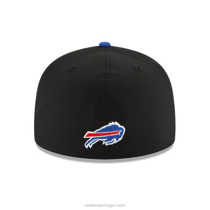FFTN1152 New Era Boné buffalo bills nfl draft black 59fifty