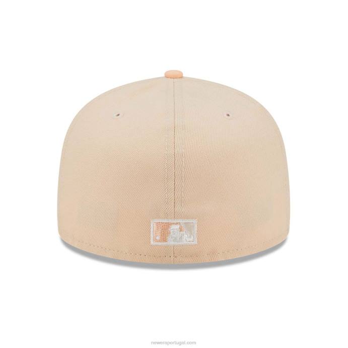 FFTN1158 New Era boina california angels aniversário rosa 59fifty