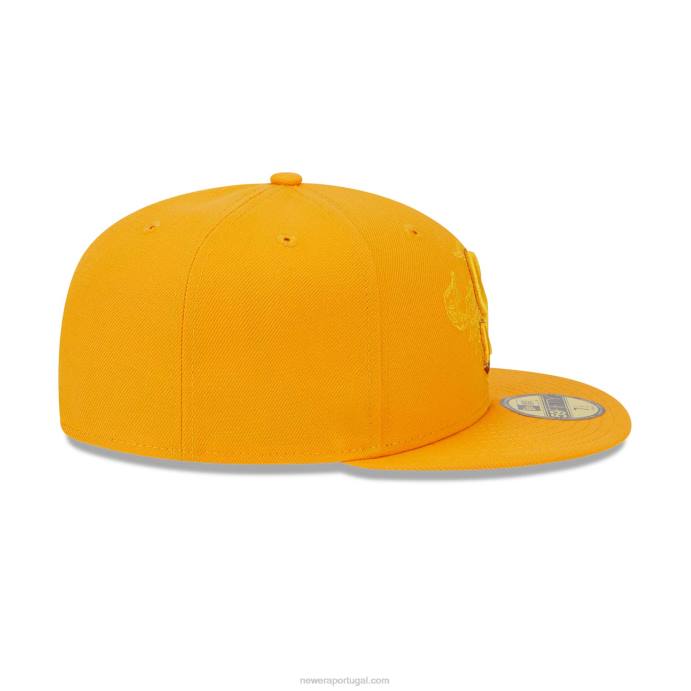 FFTN1159 New Era Boné Seattle Mariners Zodiac Orange 59Fifty