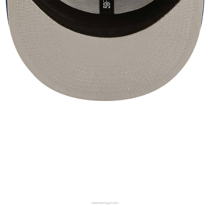 FFTN115 New Era toronto blue jays mlb luz solar pop turquesa boné 59fifty