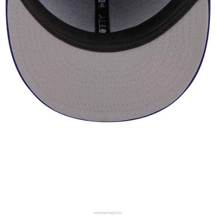 FFTN1163 New Era boné la dodgers mlb clubhouse azul 59fifty