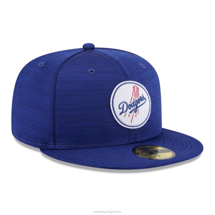 FFTN1163 New Era boné la dodgers mlb clubhouse azul 59fifty