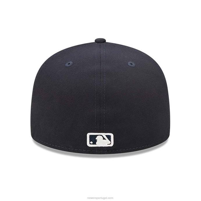 FFTN1164 New Era Boné New York Yankees Team League Blue 59Fifty