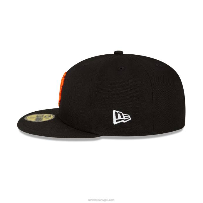 FFTN1167 New Era San Francisco Giants Stateview Boné Preto 59Fifty