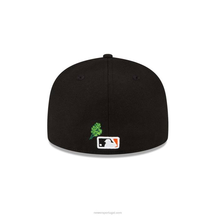 FFTN1167 New Era San Francisco Giants Stateview Boné Preto 59Fifty
