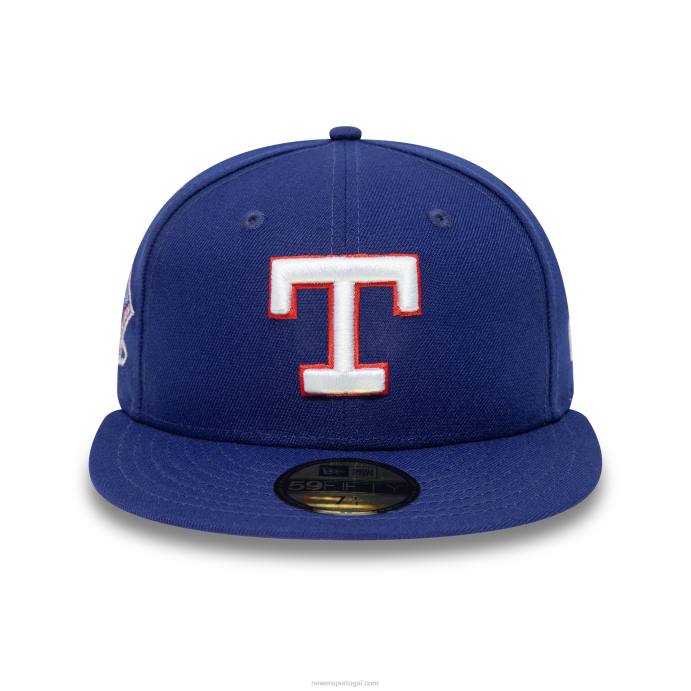 FFTN1168 New Era texas rangers estádio da liga americana azul escuro 59fifty boné ajustado
