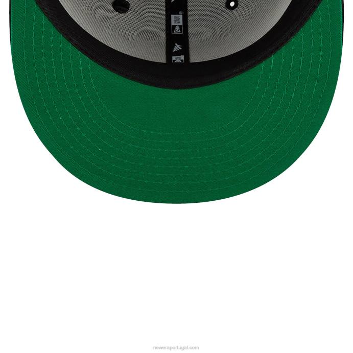 FFTN1176 New Era aviões de papel chicago white sox x mlb boné preto 59fifty