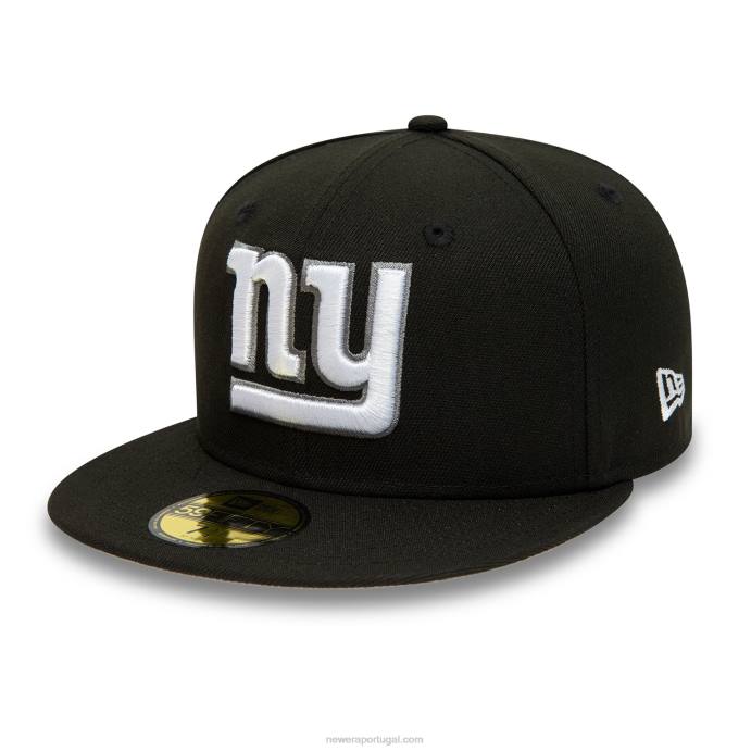FFTN1193 New Era New York Giants NFL Teams Black 59Fifty Cap