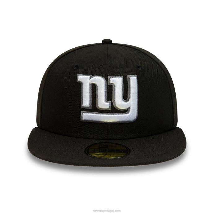 FFTN1193 New Era New York Giants NFL Teams Black 59Fifty Cap