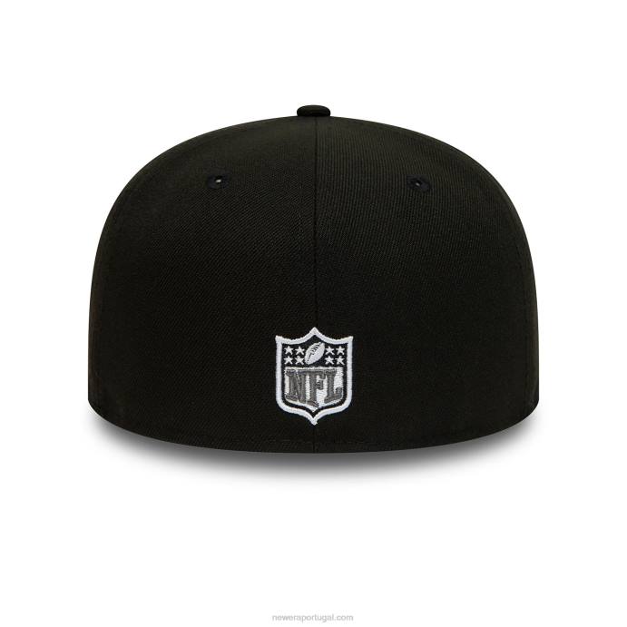 FFTN1193 New Era New York Giants NFL Teams Black 59Fifty Cap