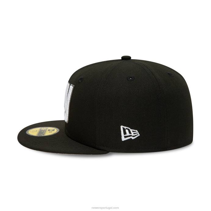FFTN1193 New Era New York Giants NFL Teams Black 59Fifty Cap