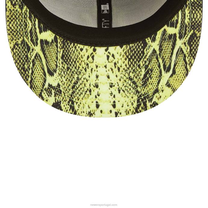 FFTN1199 New Era Boné New York Yankees Summer Pop Preto 59Fifty