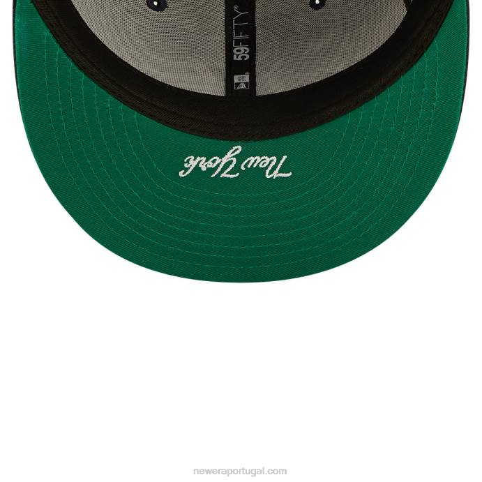 FFTN119 New Era Boné New York Yankees MLB Side Split Navy 59 Fifty