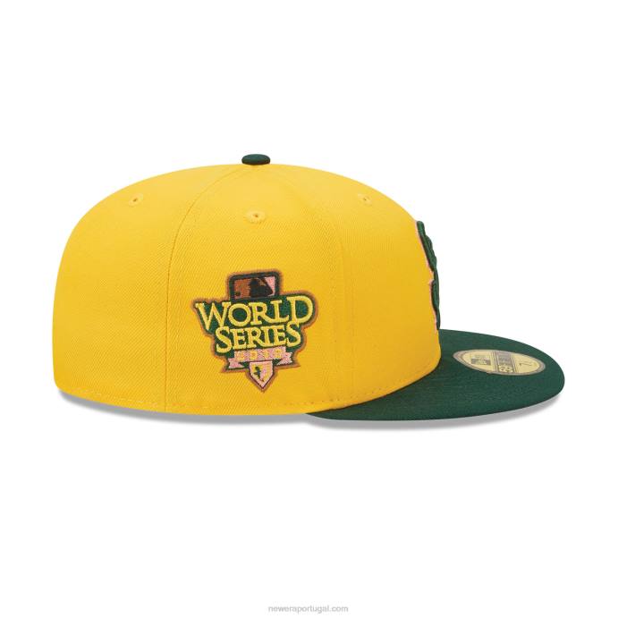 FFTN1200 New Era San Francisco Giants de volta às aulas boné amarelo 59fifty