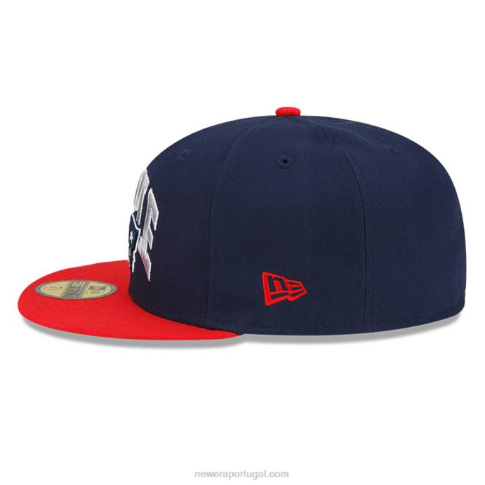 FFTN1202 New Era Boné New England Patriots x Stavy Navy 59Fifty