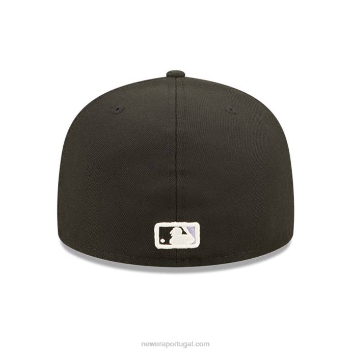 FFTN1203 New Era chicago white sox mlb pop sweat preto 59fifty boné justo