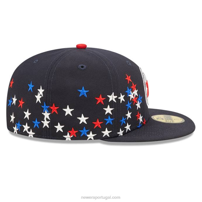 FFTN1208 New Era Boné philadelphia 76ers nba americana navy 59fifty