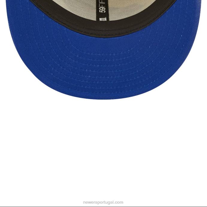 FFTN1209 New Era Boné buffalo bills nfl sideline 2022 branco 59fifty