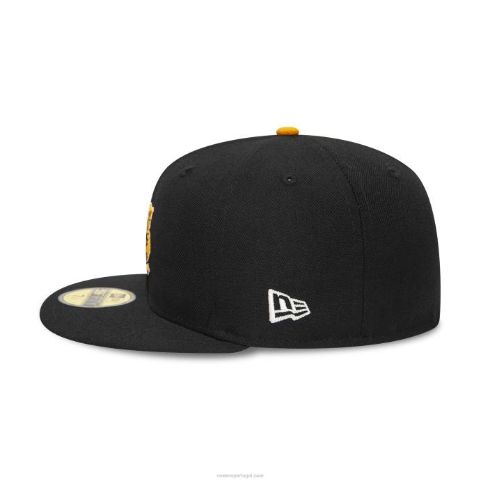 FFTN120 New Era st. boné justo Louis Cardinals Tiger Fill Black 59Fifty