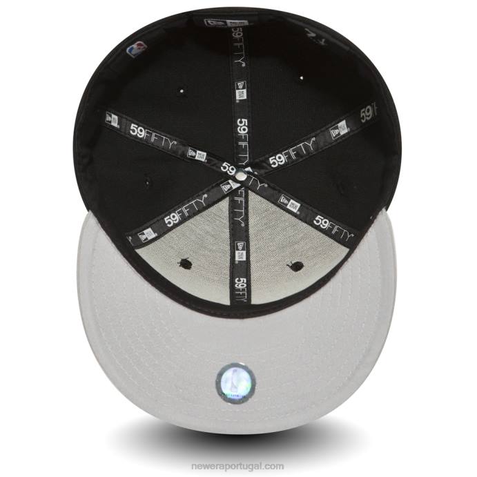 FFTN1213 New Era boné brooklyn nets essencial preto 59fifty