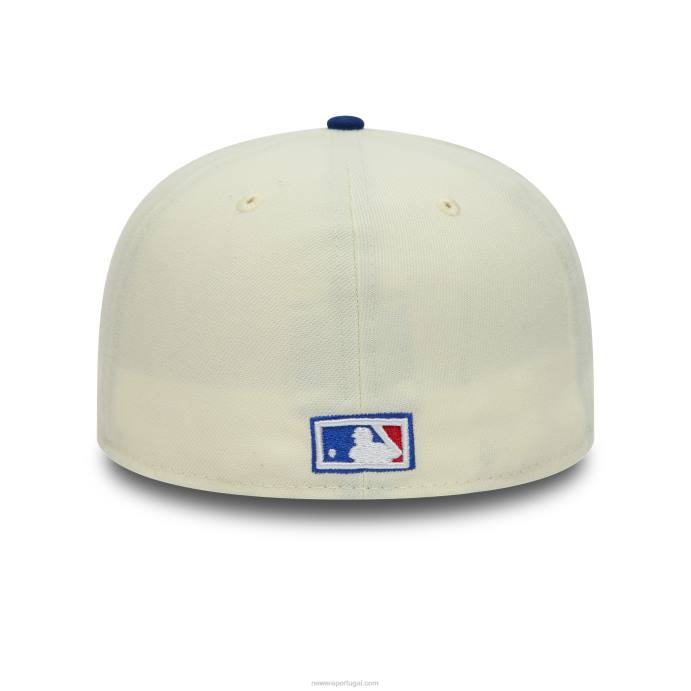 FFTN1215 New Era Boné chicago white sox 2005 world series chrome white 59fifty