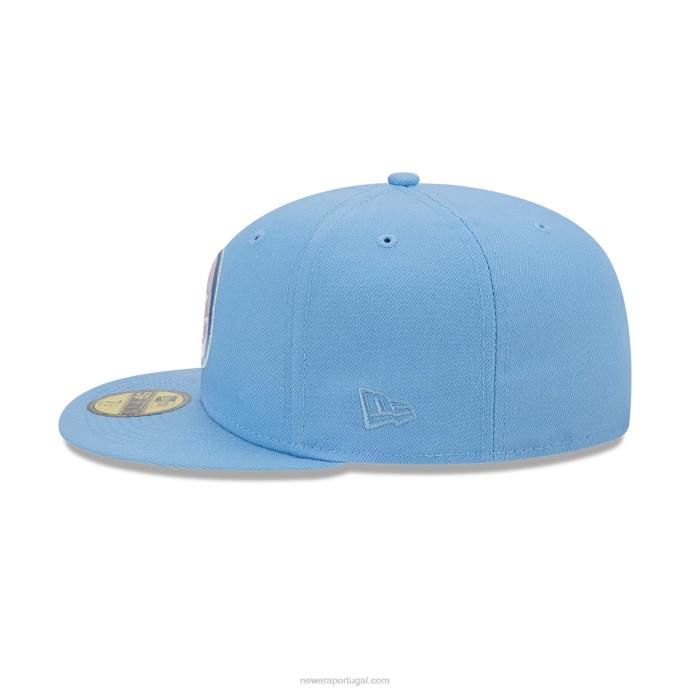 FFTN1219 New Era detroitpistons azul claro fantasia 59fifty boné ajustado