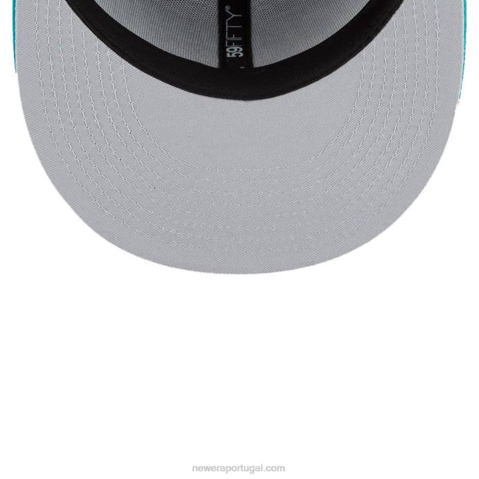 FFTN121 New Era Boné miami dolphins nfl draft preto 59fifty